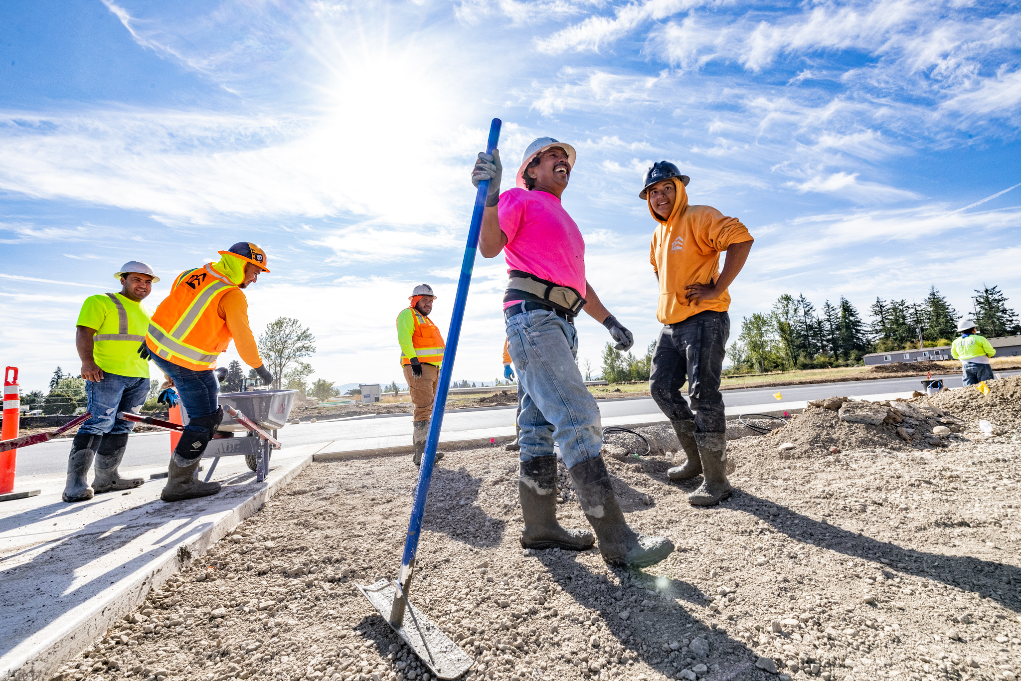 Landing Page Laborer